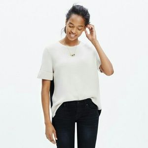 Madewell Wool Colorblock Sweater